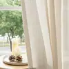 Tecido para Cortina de Gaze Fufeng, Transmissor de Luz mas Não Transparente, Estilo Francês, para Sala de Estar, Varanda, Quarto, Tecido Espesso para Tela de Janela, Atacado