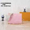 Transmisión en vivo transfronteriza de suministro de alta calidad Bolsos pequeños Coussin con temporada nueva Algodón Pana Jacquard de mezclilla Hombro cruzado