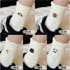 Xin Xuan Meias Fofas de Cashmere de Visão Branca Femininas Meia de Cano Médio Outono Inverno Mais Veludo Quente Confinamento em Casa