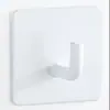 Gancho Adhesivo de Acero Inoxidable sin Taladro, Gancho Fuerte sin Rastro para Toallas de Baño, Gancho para Ropa, Gancho de Metal Resistente para Montar en Pared de Cocina