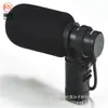 Cubierta de micrófono para auriculares de doble costura, orejeras de algodón con estampado, cubierta de micrófono de esponja blanca y negra, cubierta de esponja flocado