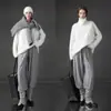 Suéter de Gola Alta de Lã para Mulheres, Estilo Nicho de Inverno, Macio e Não Irritante, Veludo Sintético de Vison, Estilo Preguiçoso, Camisa Base para Camada Interna para Outono e Inverno