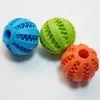Brinquedo Bola para Cachorro, Bola Dispenser de Petiscos Melancia, Brinquedo Mastigável para Limpeza dos Dentes, Bola Brinquedo para Pet em TPR, Brinquedo de Alimentação e Limpeza dos Dentes para Cachorro