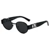Ps33237 Gafas de Sol Polarizadas Estilo Nuevo, Gafas Pequeñas Ovaladas Europeas y Americanas, Personalizadas, Modernas, Versátiles, Redondas, Gafas de Sol de Gama Alta