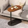 Mesa Lateral Móvil Lista para Usar para Sala de Estar, Sofá, Dormitorio, Mesita de Noche, Mesa Redonda Sencilla, Almacenamiento para Balcón, Mesa de Té Pequeña
