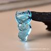 Suporte direto da fábrica pingente de raposa de nove caudas personalizado joias DIY pingente de escultura tridimensional