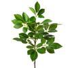 Suzuki flor artificial planta verde falsa paisagismo interno sala de estar decoração de chão relógio de parede japonês madeira bêbada decoração de galho único
