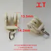 Polea para cortina accesorios para cortinas polea para riel riel recto viejo riel curvo rueda rodillo de cuentas venta directa de fábrica