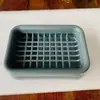Caja de Jabón de Drenaje con Ventosa Creativa Caja de Jabón Baño Inodoro Montaje en Pared Doble Capa Estante de Almacenamiento sin Perforaciones Venta al por Mayor