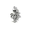 Venta al por mayor del fabricante Estilo Retro Punk de Halloween Araña Fantasma Cabeza Accesorios Colgante Accesorios para Joyería DIY Colgante de Aleación