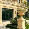 Componentes de Modelagem para Fontes de Água em GRC Paisagismo de Jardim Fonte Piscina Forma Irregular Cimento Artístico Pré-moldado Produtos Decorativos Personalização