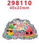 Accesorios Acrílicos de Dibujos Animados con Purpurina Transfronterizos Accesorios para Joyería DIY de Resina Parche Pasador Pasador Gt-Y-297823