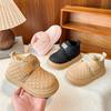 Botas de Nieve para Niños 2025 Invierno Nuevo Estilo Botines de Terciopelo para Niñas Botas Cálidas Impermeables Gruesas Zapatos Grandes de Algodón para Bebé