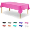 Mantel de plástico rectangular desechable explosivo impermeable y a prueba de aceite fácil de limpiar mantel de alta calidad decoración de boda fiesta holiday