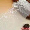 Branco, 13cm de largura, acabamento de renda de malha de seda de leite, renda bordada, suprimentos para artesanato DIY para roupas e vestidos de noiva, acabamento de renda feito sob medida