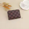 Promoção Quente Clássico PU Porta-Moedas Feminino Porta-Cartões Sanfonado Flor Antiga Múltiplos Slots para Cartão Moda Portátil Versátil Carteira Curta