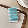 Pinzas laterales con un toque de alta gama, pasadores exquisitos, pasadores para el cabello lindos de dopamina, pinzas para flequillo, pasadores de estilo coreano para primavera-verano
