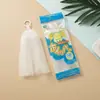 Bolsa de sabão do fabricante, rede espumante de camada dupla para lavar as mãos e o rosto, rede espumante especial para sabão para limpeza facial, rede de armazenamento de sabão para lavar e tomar banho