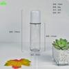 Botella Cosmética de Hombros Planos y Fondo Redondo de 80-120ml Pet Fondo Grueso Pared Gruesa Agua Hidratante Botella Spray de Cobertura Total Botella para Loción