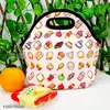 Bolsa de Almuerzo Portátil, Bolsa de Almuerzo de Material de Buceo, Bolsa de Lonchera China, Bolsa de Almuerzo Occidental SBR, Se Puede Diseñar el Logo