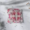 Bufanda de Seda Impresa por Ambos Lados Personalizada por el Fabricante Bufanda Cuadrada China de Seda Impresa por Ambos Lados Regalo Elegante de Moda