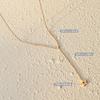 Collar de estrella de cinco puntas triangular estilo europeo y americano al por mayor. Cadena de clavícula para mujer que no se desvanece, joyería ligera de acero de titanio transfronterizo de lujo.