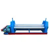 Curvadora de chapa eléctrica de tres ejes, máquina de curvar hidráulica totalmente automática, curvadora de arco de tres rodillos