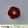 Venta directa de fábrica de flores artificiales rojas con miles de estilos para elegir, incluyendo rosas burdeos y dalias, para materiales de decoración de bodas