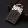 Atacado 990 pé Prata joias de moda popular Prata Tailandesa Dragão Corajoso Ébano masculino e feminino pingente vintage tag