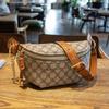 Bolso de Pecho Carlo DaisyVintage con Diseño Estampado, Elegante Bolso de Media Luna tipo Empanada, Bolso Cruzado de Hombro Único de Gran Capacidad para Mujer