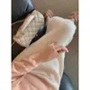 Saia Longa de Tricô Grossa Cauda de Peixe para Mulheres no Outono e Inverno, Combinada com Suéteres, Saia Bodycon Lótus Passo a Passo, Saia Lápis de Cintura Alta Emagrecedora