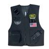 Chaleco de Bombero para Niños de Halloween Chaleco de Ingeniería Chaleco Militar Chaleco de Pirata Chaleco de Policía Ropa Profesional para Niños