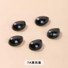 [anillo de ágata calcedonia] artesanías con incrustaciones anillo de superficie de huevo gota de anillo de joyería diy accesorios de anillo al por mayor