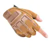 Guantes deportivos para exteriores de medio dedo, de dedos abiertos, para entrenamiento, antideslizantes, para aficionados militares, guantes tácticos de medio dedo del ejército gratuitos.