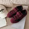 Zapatillas de entrenamiento retro alemanas para mujer, nuevas zapatillas planas de malla con cordones, moda 2026, casual y deportivas para ir al trabajo