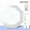 Bonito Paraguas Plegable Totalmente Automático, Doble Uso para Sol y Lluvia, Protección Solar, Recubrimiento Negro, Paraguas de Sol Plegable para Estudiantes