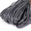8Mmpu 80% de desconto Tiras de Couro Couro Sintético de Pele de Cabra Corda de Couro Borda Dobrada DIY Borda de Corrente Tira Alça Colar Acessórios de Roupa Acessórios