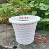 Nuevos Maceteros de Flor de Porcelana Imitación, Arreglos Florales Simples Pastorales, Recipientes Creativos para Flores, Maceteros de Plástico DIY para Estudiantes, Arreglos Florales de Escritorio para Interiores
