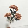 3 Flores de Dália Grandes Atacado para Decoração de Casamento, Flores Artificiais para Salão de Casamento, Flores Artificiais para Decoração de Corredor, Flores de Seda, Flores Artificiais de Dália