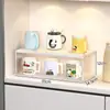Estante de Almacenamiento para Portavasos Estante de Almacenamiento de Tazas para Escritorio Mesa de Comedor Aparador Encimera Portavasos de Agua de Múltiples Capas Gabinete de Almacenamiento para Tazas de Café