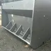 Comedero de Acero Inoxidable de Doble Cara para Cerdos, Comedero para Cerdos, Equipo para Granjas Porcinas, Maquinaria Ganadera, Comedero Duradero para Lechones, Uso Veterinario