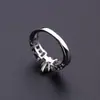 Accesorios Transfronterizos Huajie Anillo Exquisito de Circonita Oval Multicolor Moda Femenina Tendencia Popular de Exportación Anillo