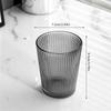 Taza de Vidrio Rayado de Lujo Ligero Taza de Agua Taza de Cerveza de Verano para Mujer Taza para Té con Leche de Uso Doméstico Estilo ins para Hombre Beber Café