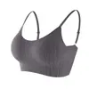 Faja de Pecho de Comercio Exterior Cinturón Ajustable Push-up Antideslizante Espalda Hermosa Faja de Pecho Tubo con Almohadilla para el Pecho Ropa Interior de Sujetador Transpirable para Mujer