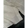 Yuran 26 Primavera/Verano Nuevo Estilo Británico Hilo de Algodón Pima Teñido en Hilo Cuello Clásico Raya Patchwork Camisa Adelgazante