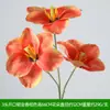 Flores Artificiales Flor Naranja Materiales Boda Salón de Bodas Decoración del Hogar Rosas Artificiales Flores Falsas Flores de Plástico Venta al por Mayor