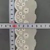 Tecido de Renda Rayon 3-7cm Bordado Perfurado Roupas Renda Lingerie Roupas Infantis Acessórios de Renda Pode Ser Tingido
