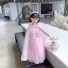 Exportación de Ropa Infantil Vestidos para Niñas Faldas Tutú Rosas para Niñas Vestidos de Verano para Niñas Vestido Princesa Ailuo