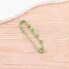 Imperdibles de Seguridad Grandes de Tres Anillos Lacados de Colores en Varios Tamaños para Decoración de Suéteres, Pines de Bucle Anti-Exposición de Color Caramelo