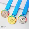 Trofeo de Cristal Personalizado y Medalla para Carrera de Relevos, Juegos Deportivos, Maratón y Campeonato de Carrera de Larga Distancia